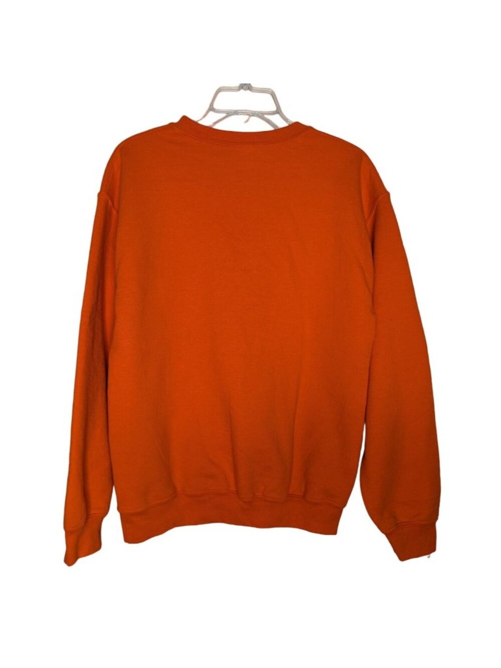 GILDAN Heavy Blend long sleeve Orange Black ALLISON Mermaid Sweatshirt Size M - Picture 3 of 8